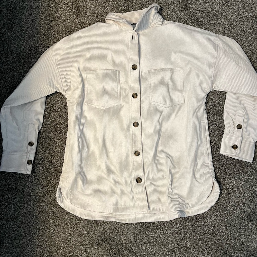 BUTTON UP CORDUROY SHIRT